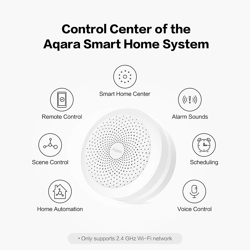Aqara Hub M1S Smart Hub Gatewa - đánh giá và giá Xiaomi Hub Mijia Hub