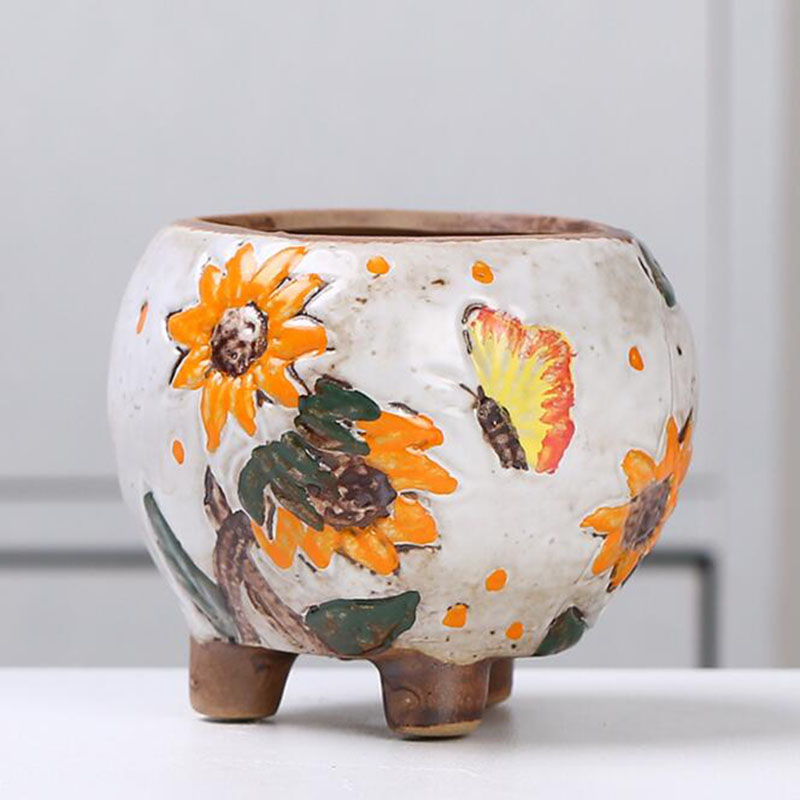 Korean Style Sunflower Pattern - đánh giá và giá Echeveria Succulent
