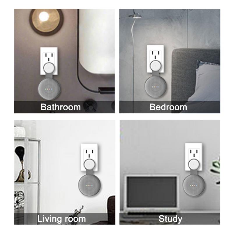 Outlet Wall Mount Holder ForGo - đánh giá và giá Google Speaker Nest Mini