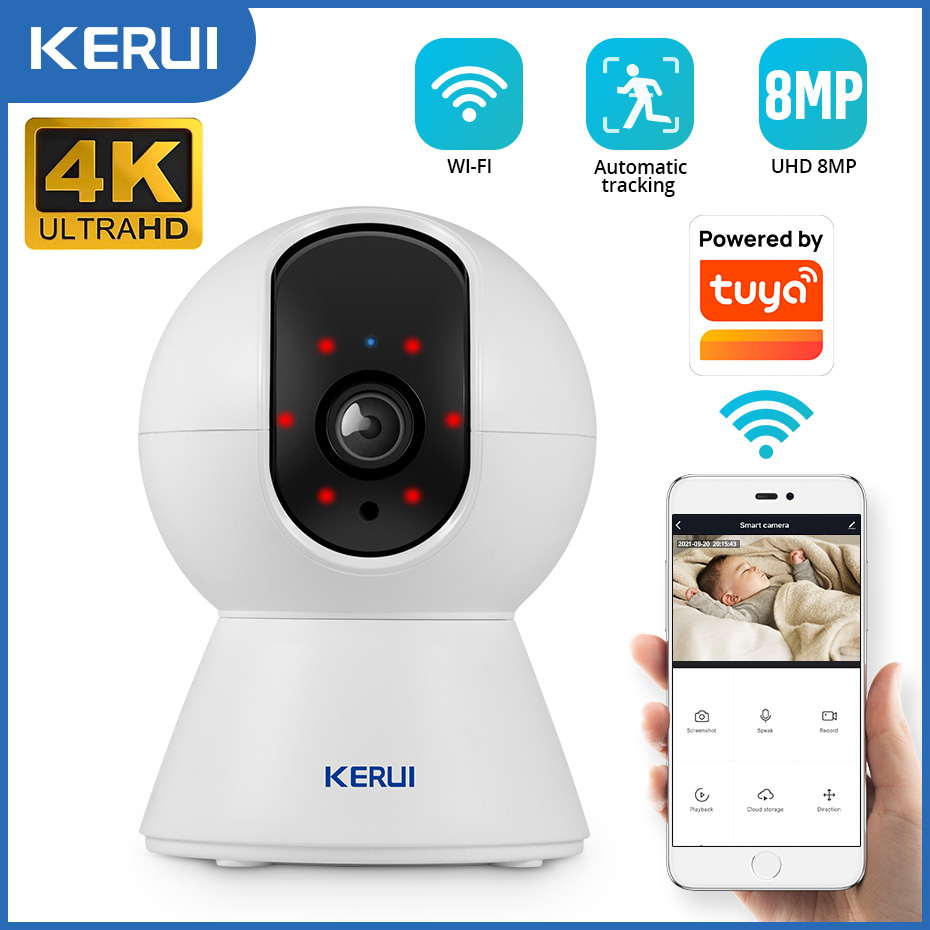 KERUI 1080P 3MP Tuya Mini Thôn - đánh giá và giá Eufy Camera E220