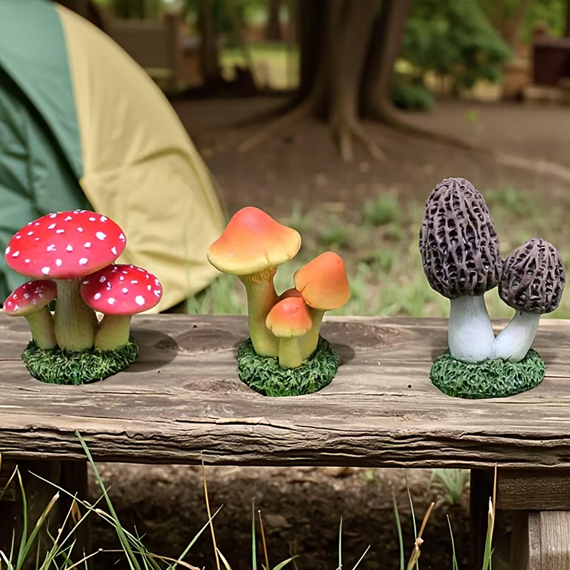 1 Set of 3pcs Artificial Mushr - đánh giá và giá Echeveria Succulent