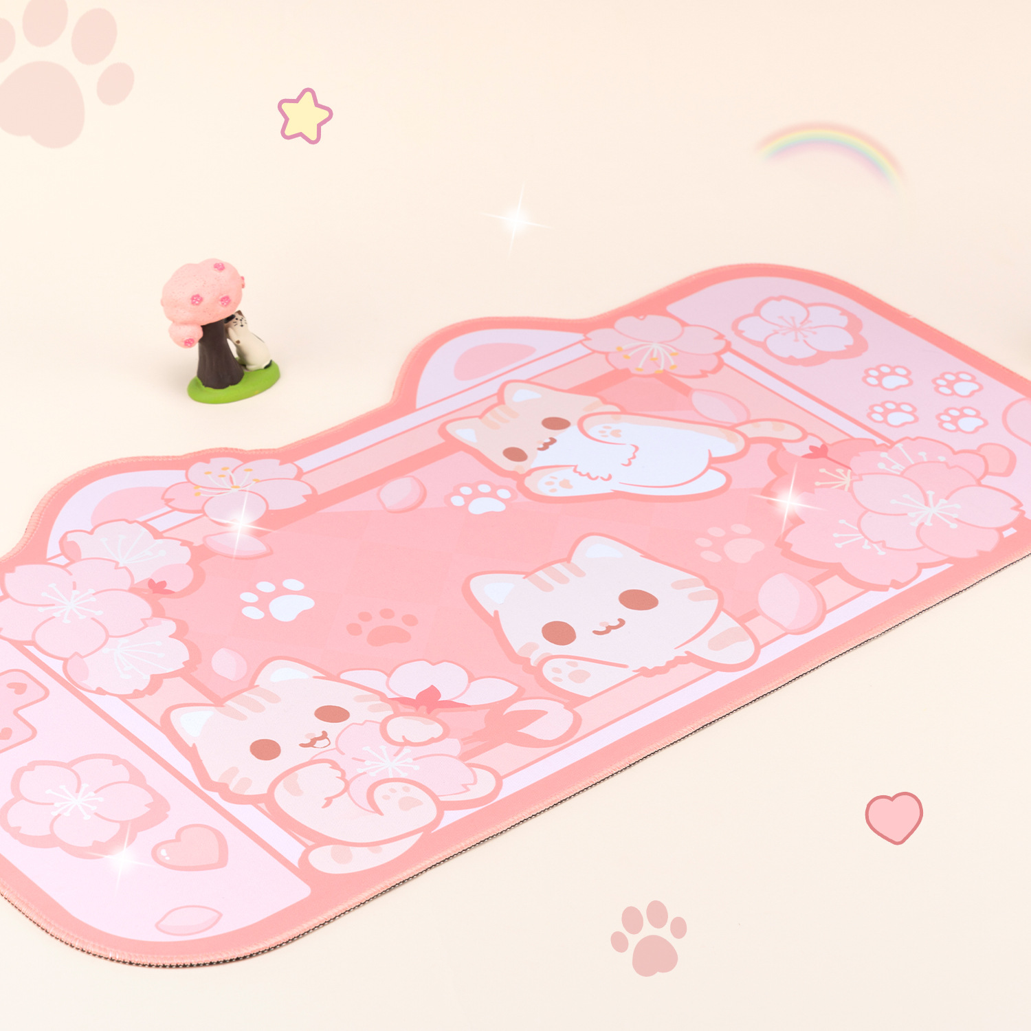 Kawaii Animals Desktop Keyboar - đánh giá và giá Tradescantia Purple