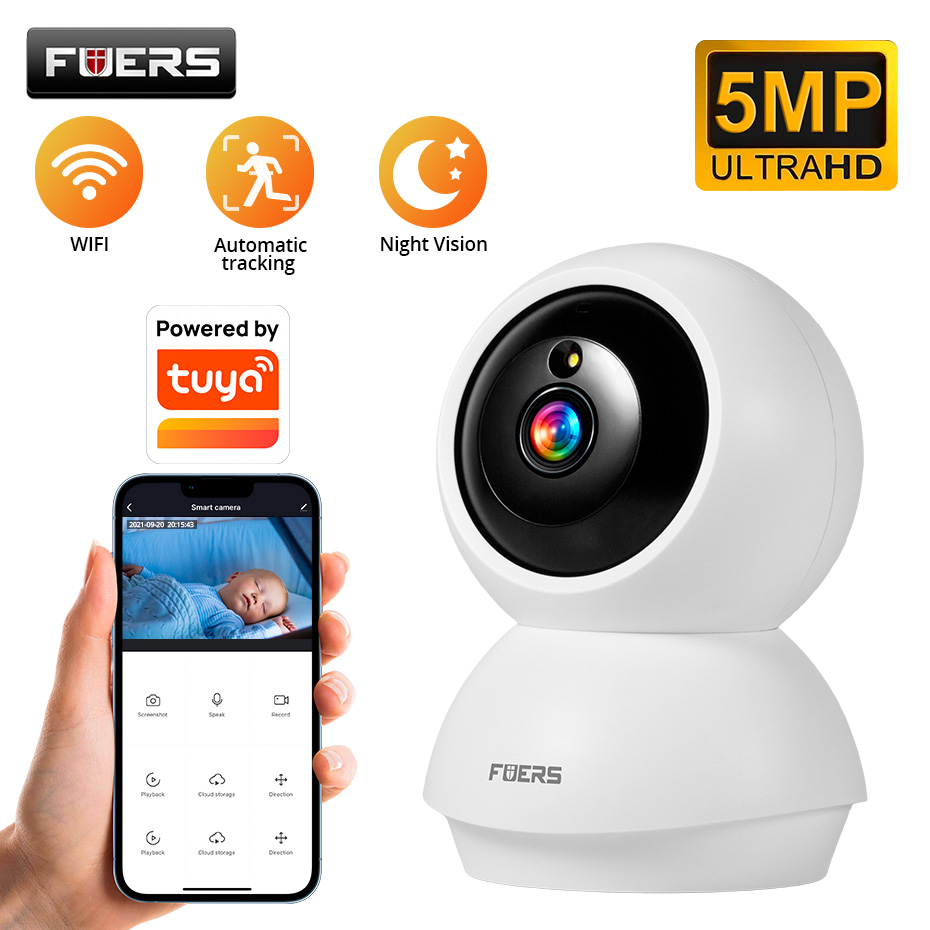 Fuers 3MP IP Camera Tuya nhà t - đánh giá và giá Eufy Camera E220