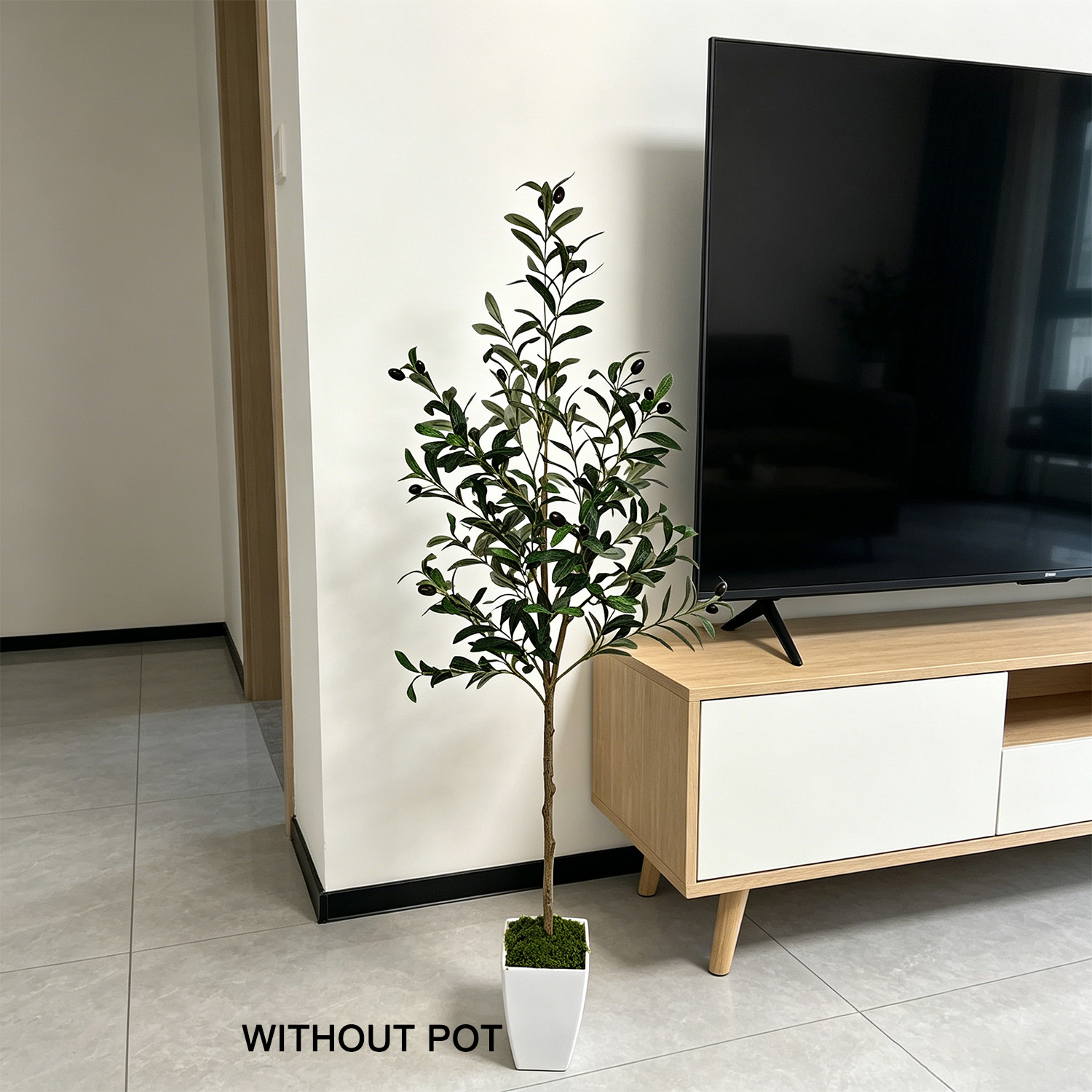 120-180cm Artificial Olive Tre - đánh giá và giá Ficus Lyrata Tree